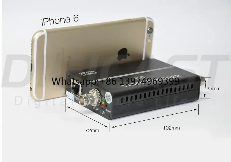 SDI Video H.264 H.265 Encoder with SDI Loopout HD SDI to IP Encoder factory