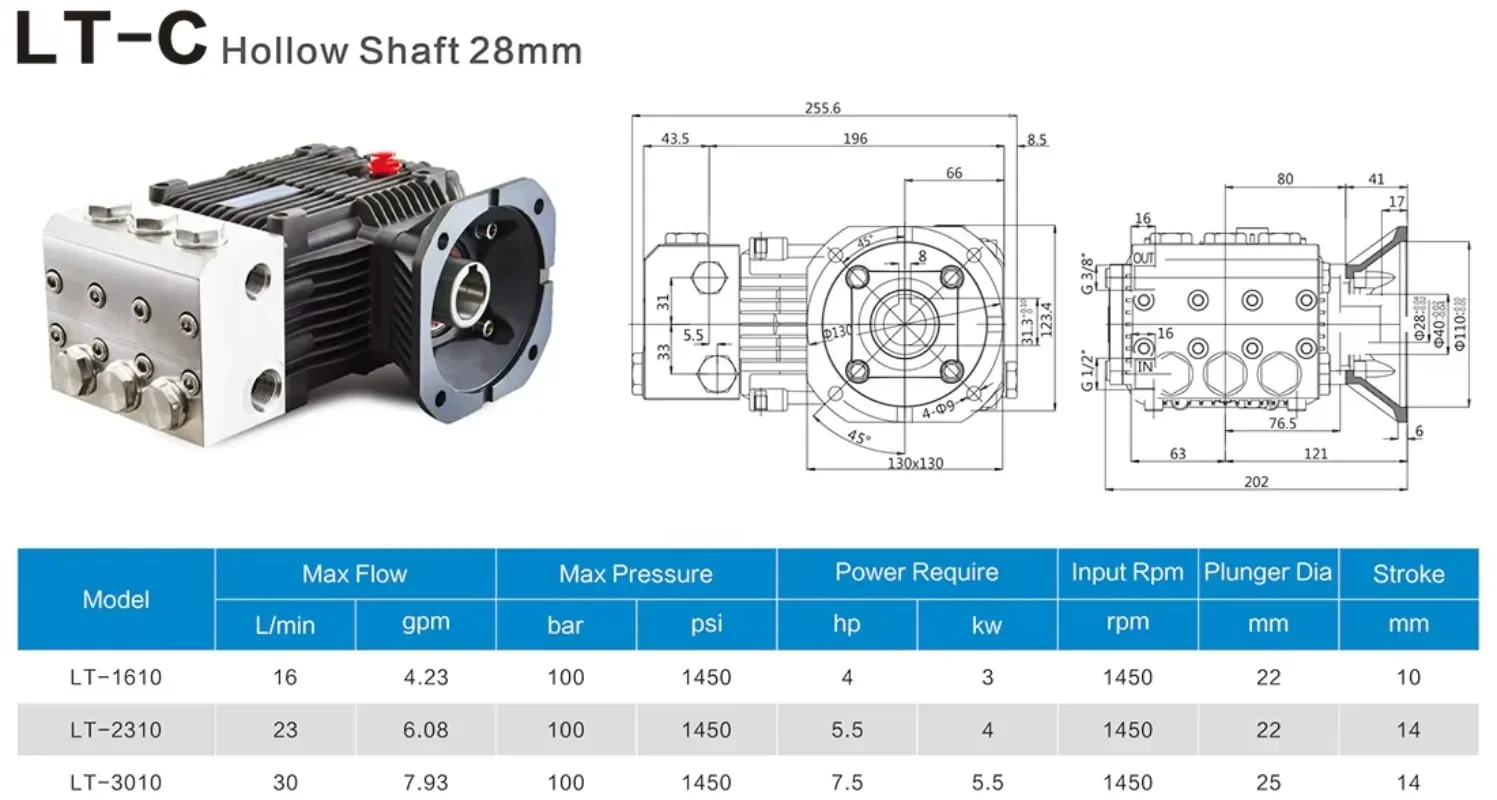 316L Stainless Steel Pump For Seawater Desalination