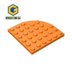 Gobricks 10Pcs PLATE 6X6 compatible with 6003 children's toys Assembles Building Blocks Technical Particle Brain Toy Gift