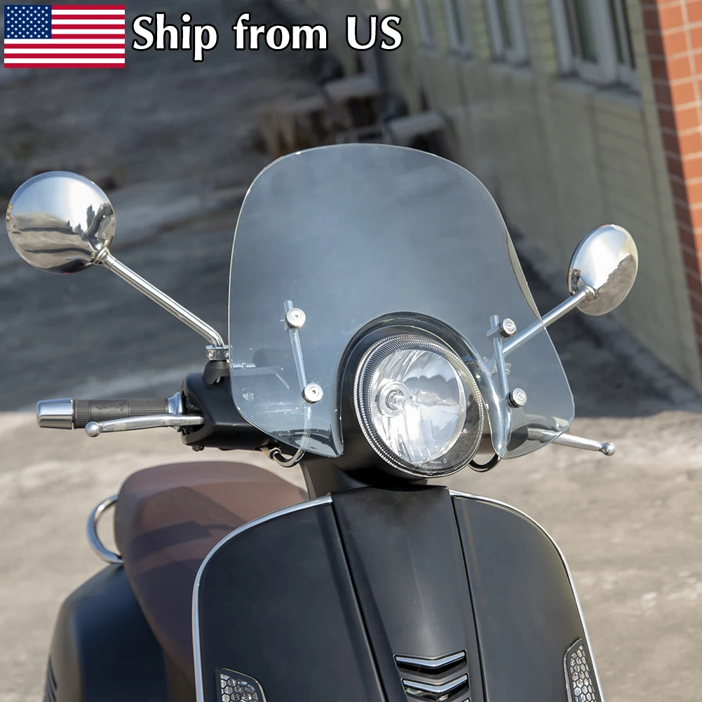 

Motorcycle Windshield Air Wind Deflector Windscreen For Piaggio Vespa LX125 LX 150 125 50 GT 200 GTS 250 300 Wind Shield Screen