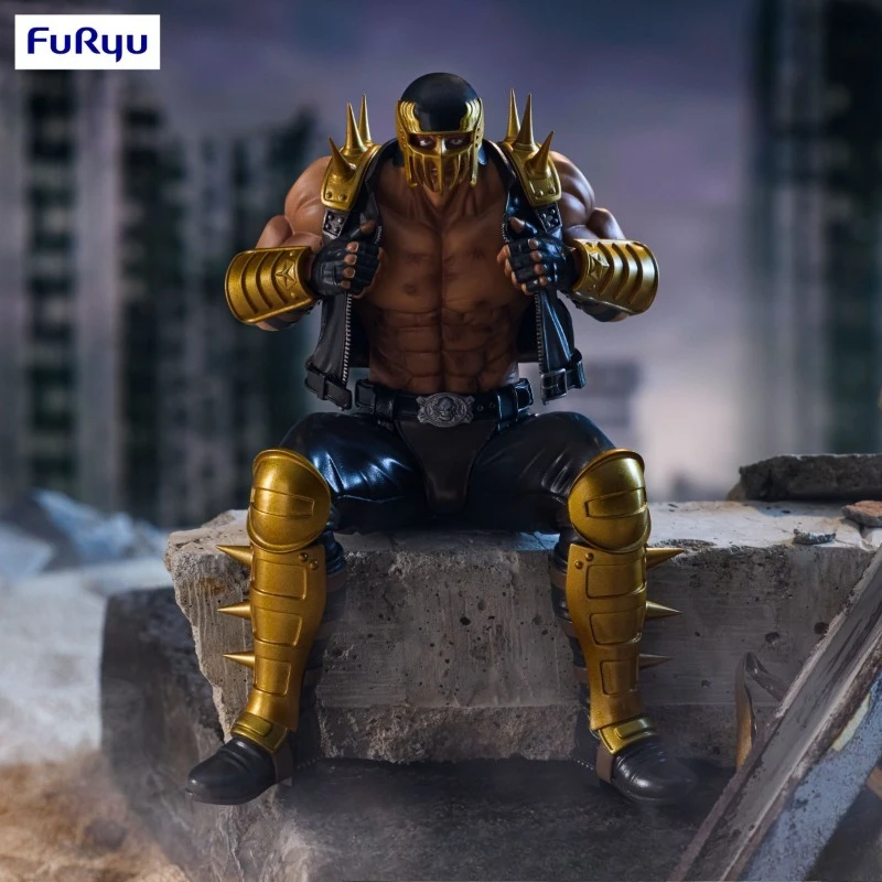 

Fist of the North Star FuRyu Jagi 100% Original genuine 14cm PVC Action Anime Figure Model Toys Figure Collection Doll Gift