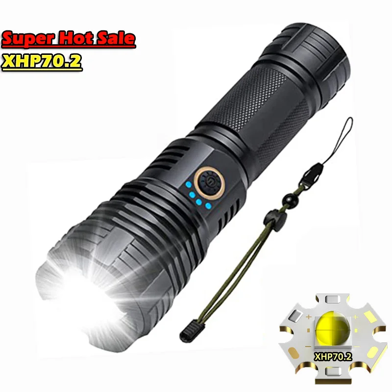 

Super Bright Flashlights High Lumens Rechargeable LED Flashlight Waterproof with Zoomable 5 Modes for Camping and Emergencies