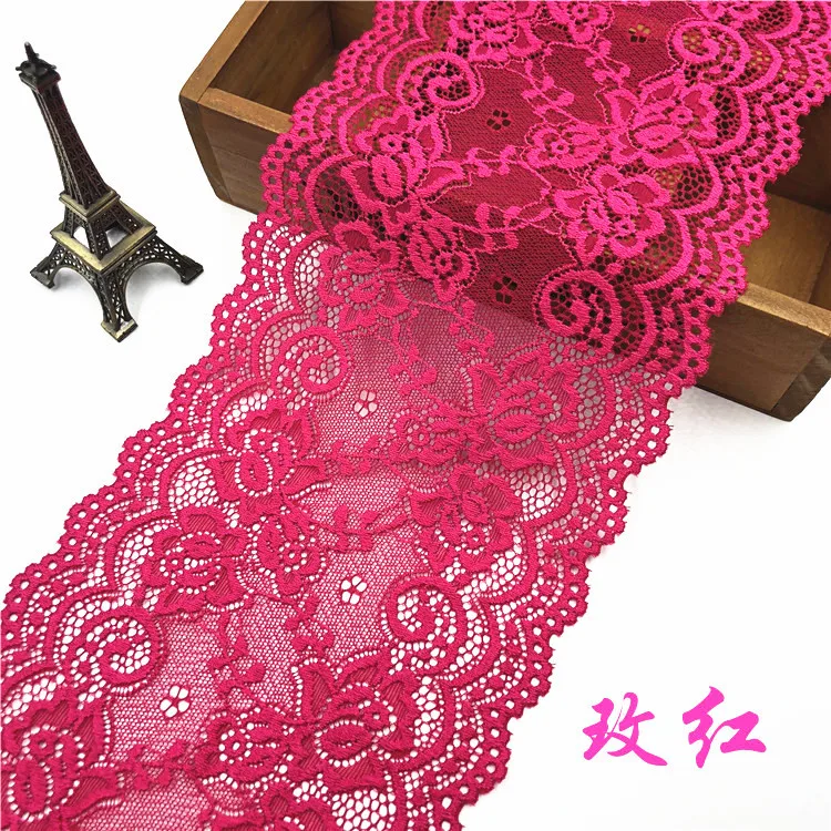 5Meters High Quality Stretch Elastic Lace Ribbon