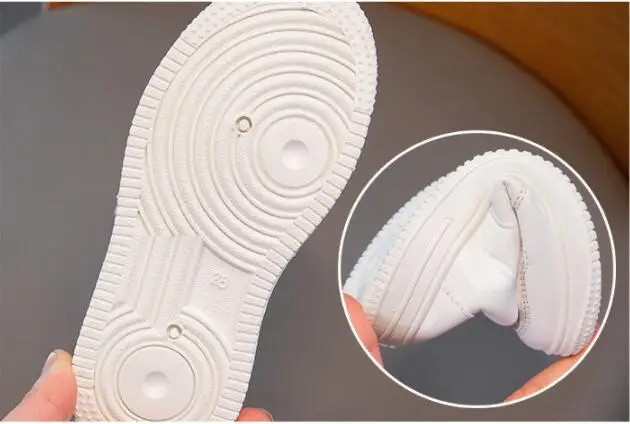 Disney-zapatillas de deporte de PU para niños, zapatos informales para niñas, zapatillas cómodas para correr, zapatillas de princesa Elsa grande,
