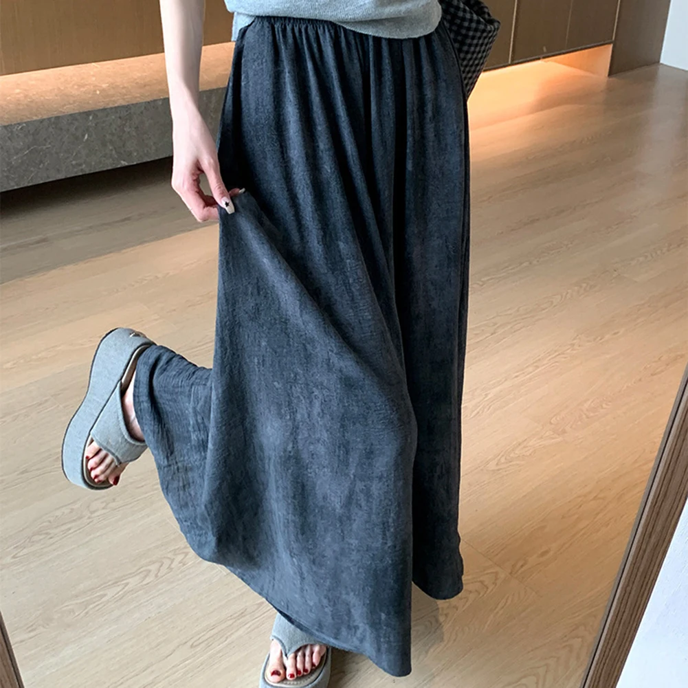 

Для повседневной носки Модные брюки Повседневная свободная юбка Удобные летние брюки Повседневные брюки Подходит для всех сезонов