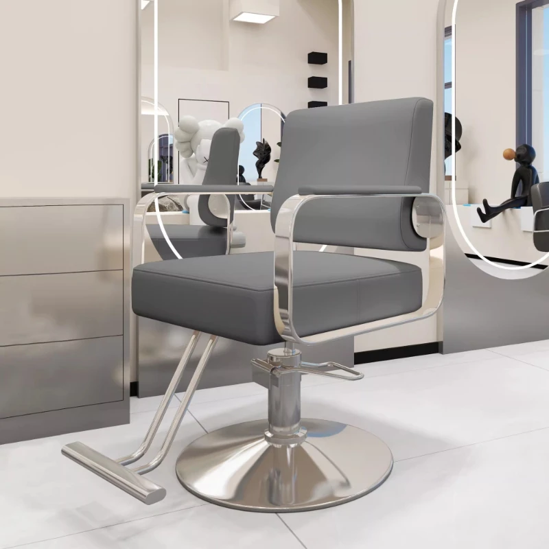 

High-end Barber Chairs Trending Product Barber Chairs Rotating Features Nice Commercial Furniture Sedia Da Barbiere ZY40LFY