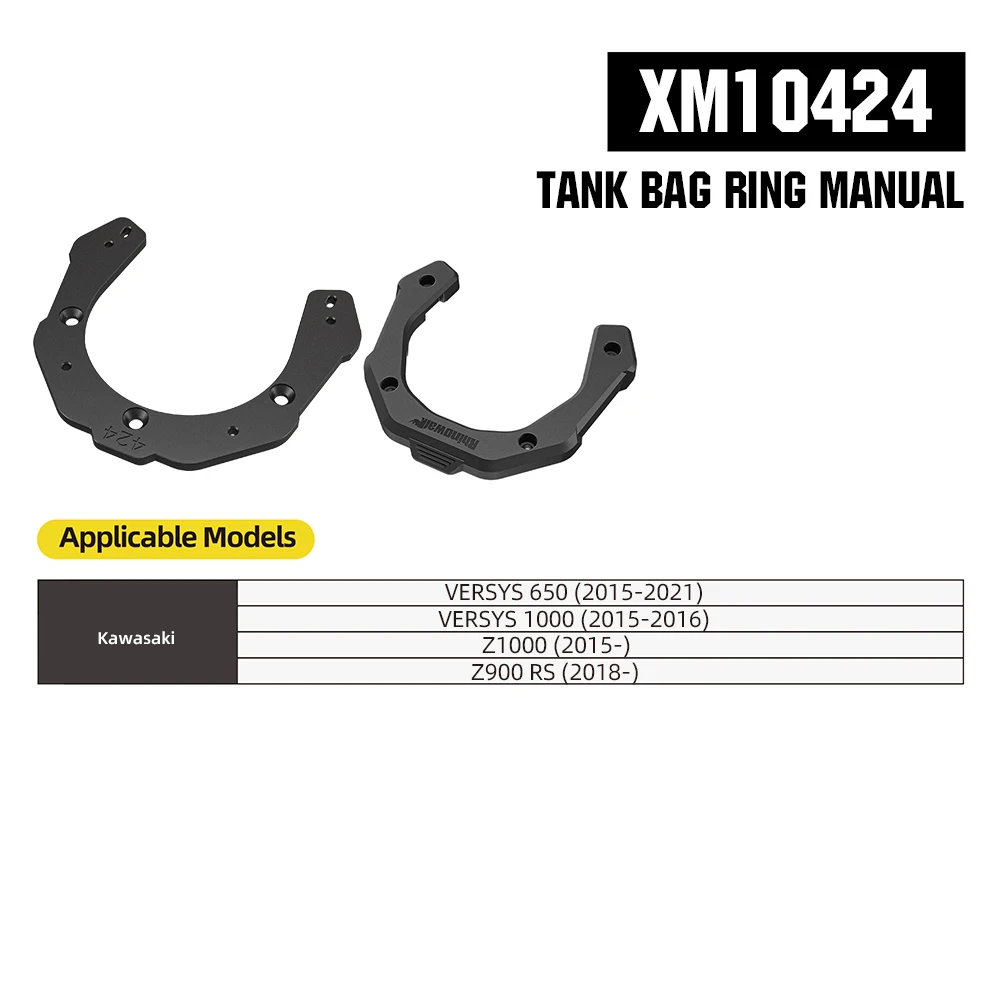 Rhinowalk Motorfiets Waterdichte Tank Opbergtas Magnetische Snelkoppeling Fietsaccessoires Voor CFMOTO 450 MT Kawasaki VOGE BMW