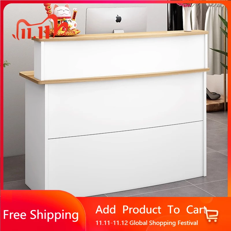 

Display Modern Reception Desks Elegant Checkout Design Welcome White Luxury Reception Desks Commericial Service Bureau Furniture