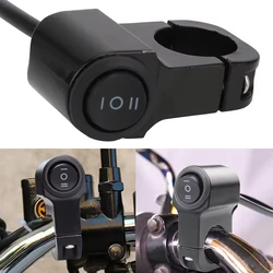 Universal Motorcycle 3 Way Switch ON OFF Mini Driving Light Switch With Clip Waterproof DC12V/10A Motorcycle Tools