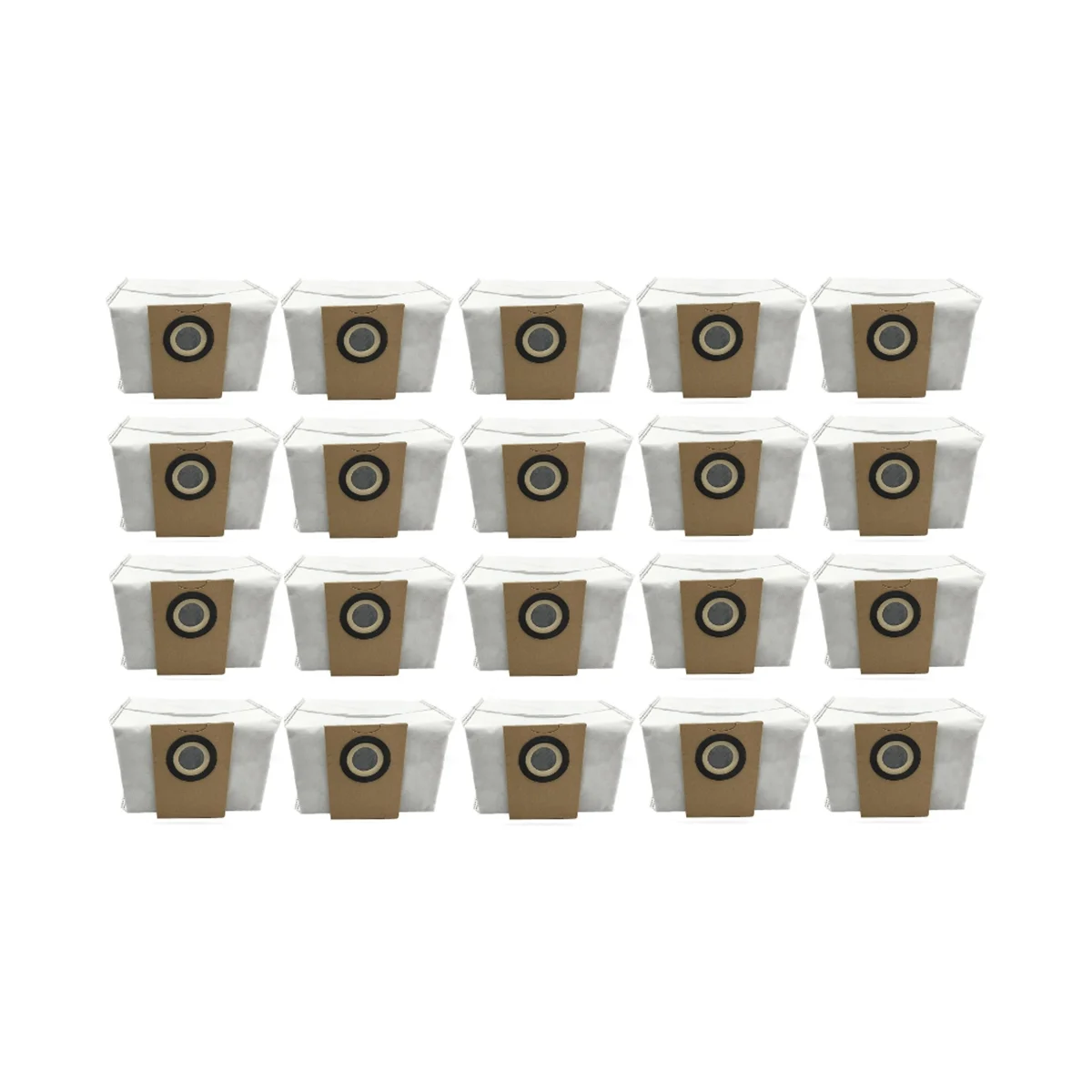 20Pcs Dust Bag for Alpha2 Pro Robot Vacuum Cleaner Rubbish Bag Replacement Spare Parts Accessory