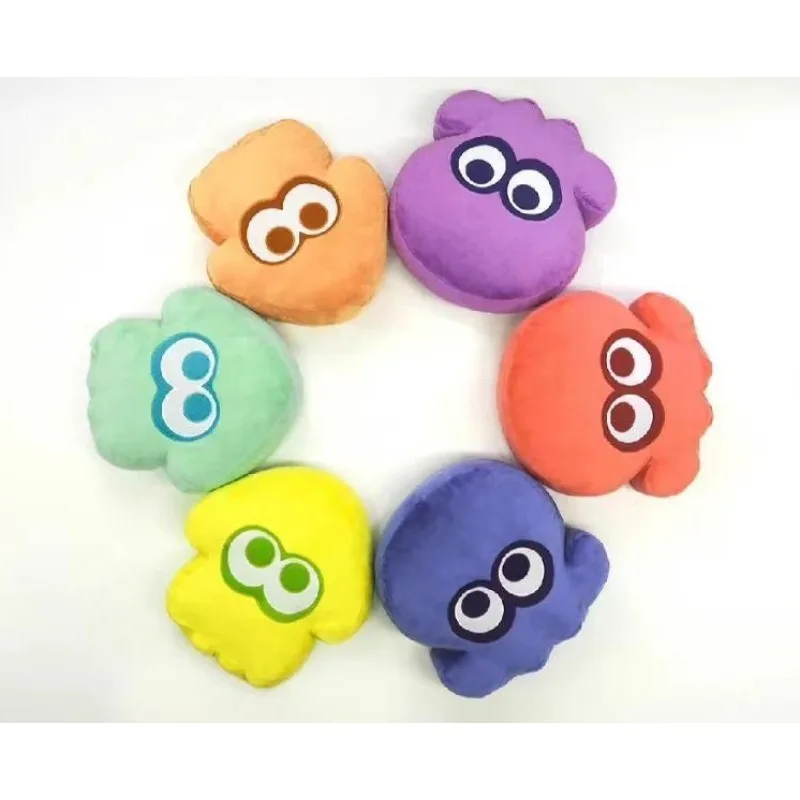 Game Splatoon 3 Squid Octopus Throw Cute Inkling Plush Pillow Office Sofa Nap Cushion Cosplay Prop Accessories Doujin Gifts