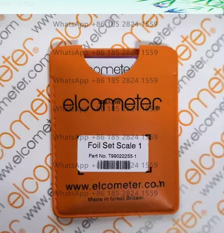 

Elcometer 456 Coating Thickness Gauge Calibration Film Elcometer 456 Standard Sheet T99022255-1 500um 1000um 25um 125um 50um