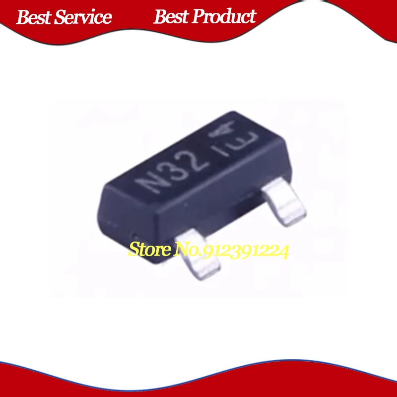 Lote de 10 unidades, DMG3402L-7, SOT23, nuevo y Original, disponible