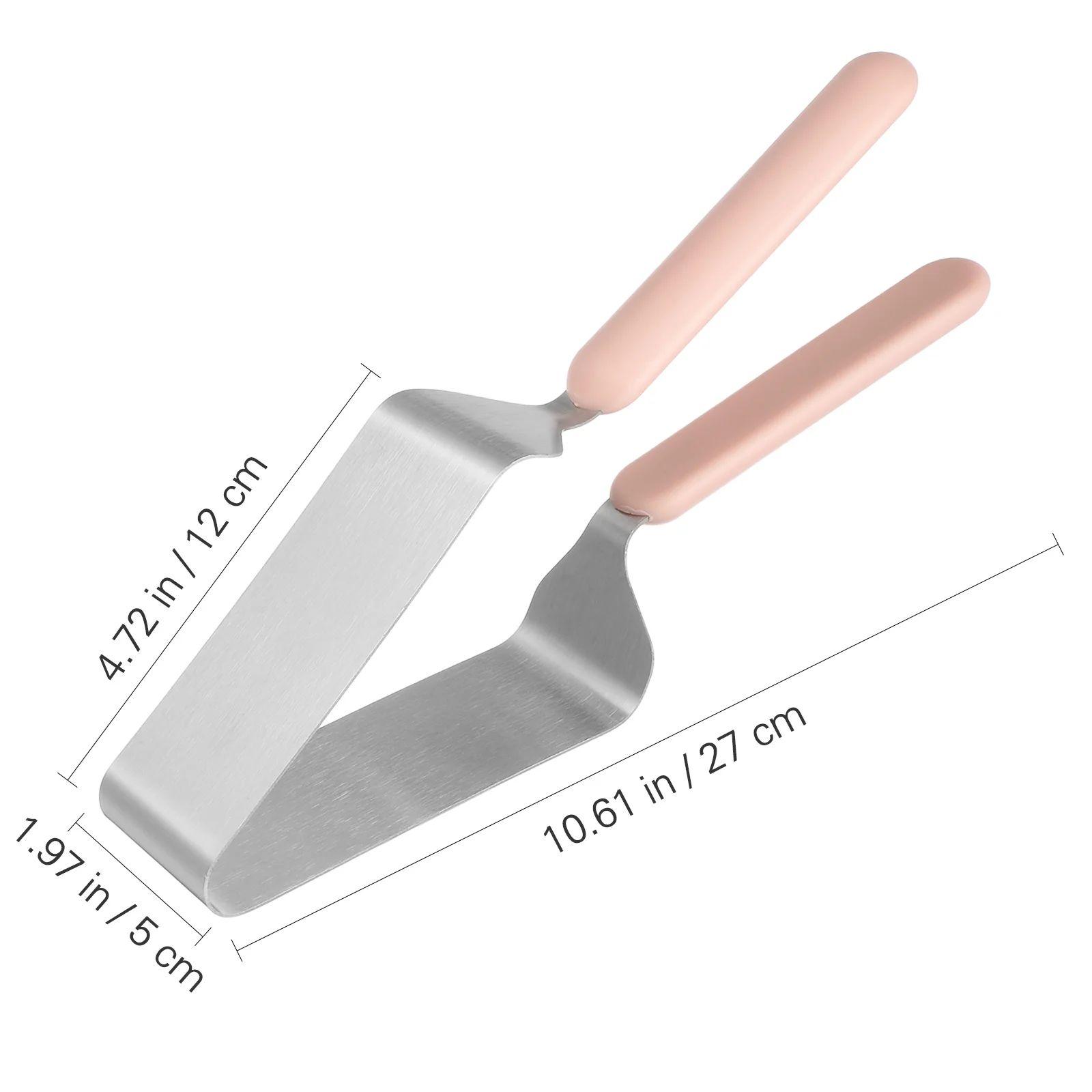 2 Pcs Cake Knife Separator Pie Cookie Tool Cheese Slicer Equal Portion Divider Slicers Marker