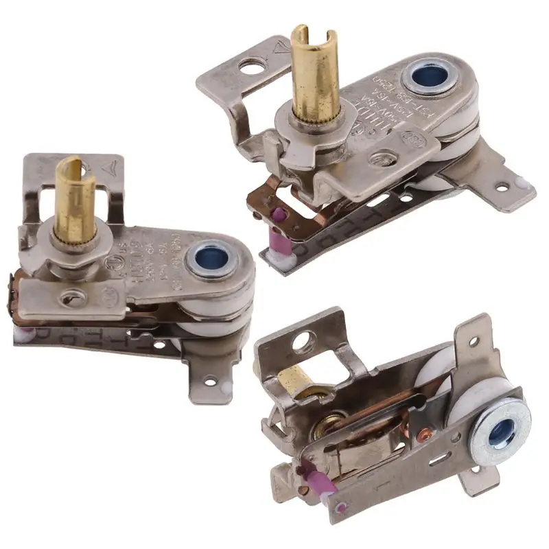 90 Celsius Temperature Switch KDT-200 Adjustable Bimetallic Heating Thermostat for Electric Heater Iron