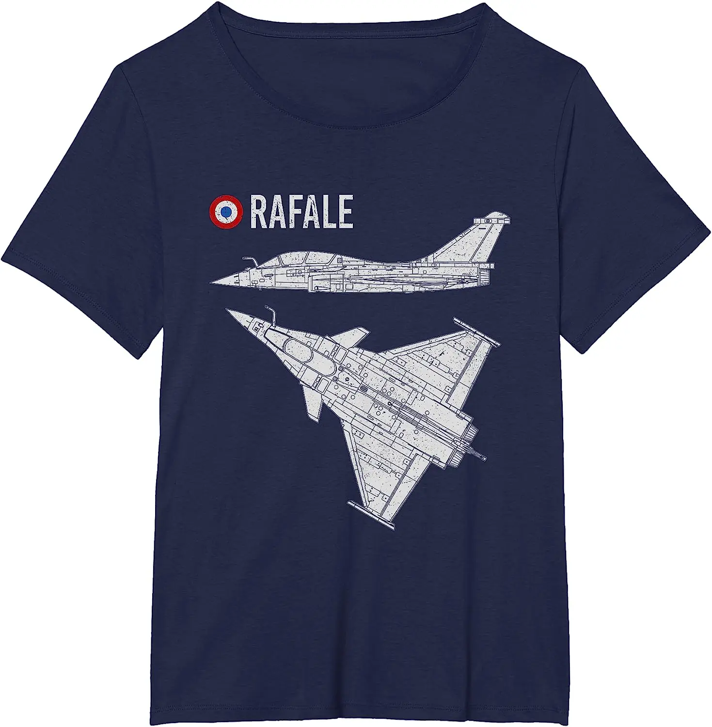 Rafale Aircraft Airplane French Flag Warplane Jet Avion T-Shirt Short Sleeve Casual Cotton O-Neck Summer Shirt