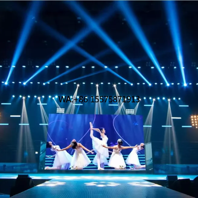 

P1.875 P2 P2.976 P3 P3.91 P4 P4.81 Full Color Indoor Rental LED Video Wall for Outdoor Text Animation Graphics Includes SDK