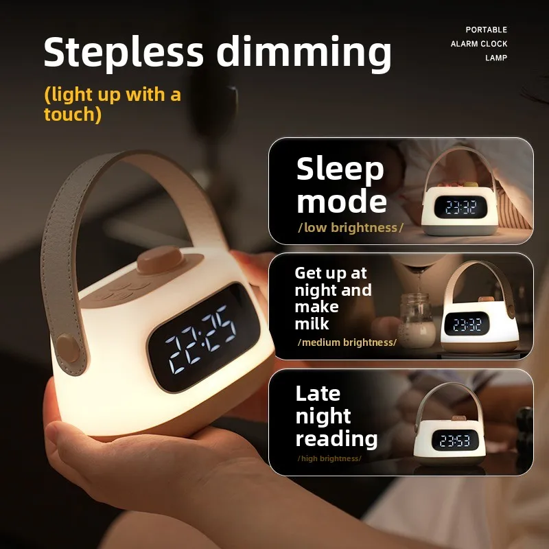 

Multifunctional Alarm Clock Smart Alarm Clock Будильник Говорящий Alarma Despertador 2026 Reloj De Pared Bedroom