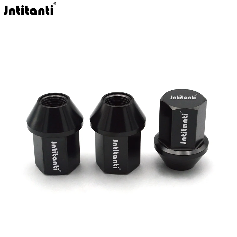 

Jntitanti 22HEX никогда не ржавеет. Высококачественная коническая гайка колеса с коническим сиденьем Gr.5. титановая гайка M14*1,5*40 мм для гонок Land Rover Tesla.