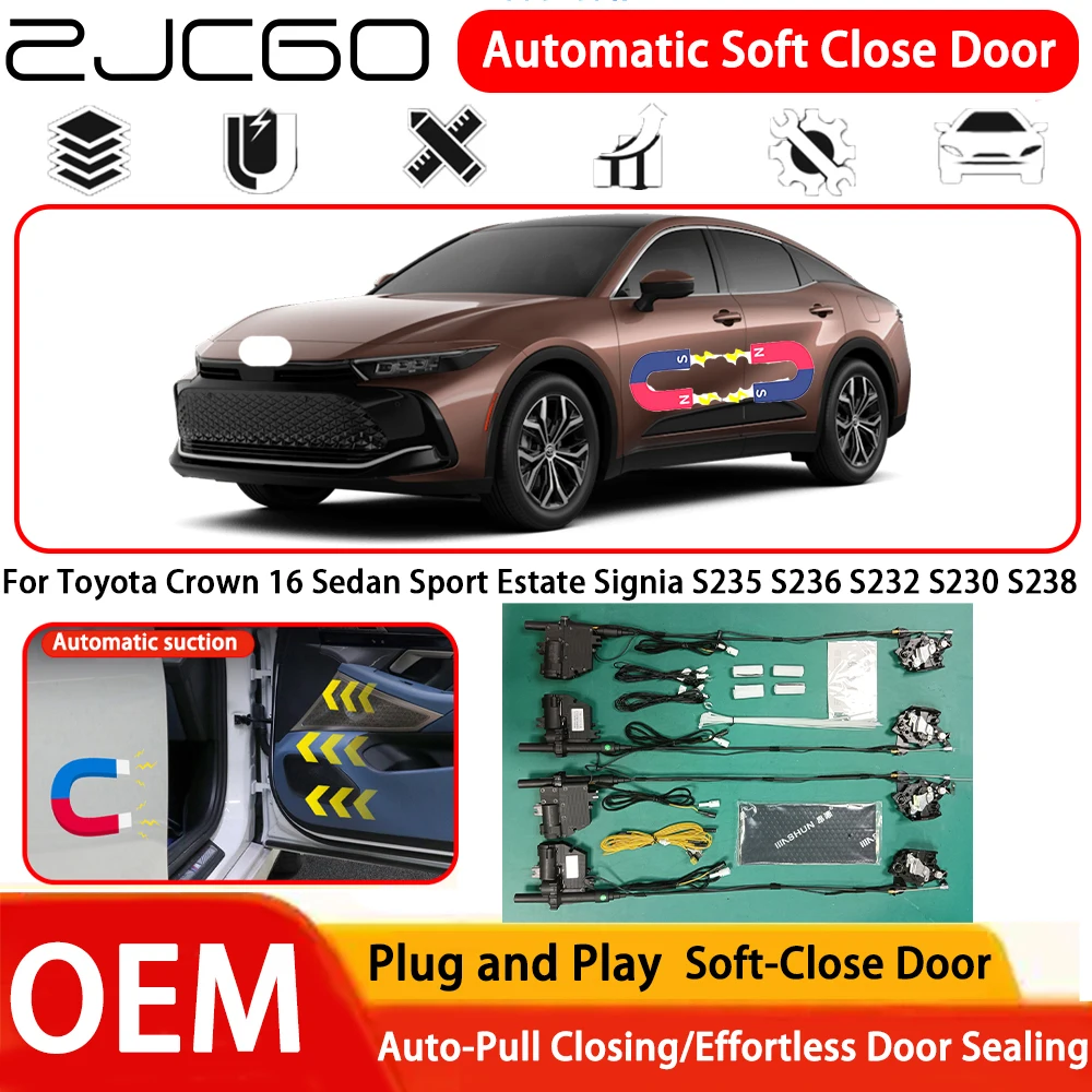 

for Toyota Crown 16 Sedan Sport Estate Signia S235 S236 S232 S230 S238 Car OEM Automatic Electric Soft Close Door System