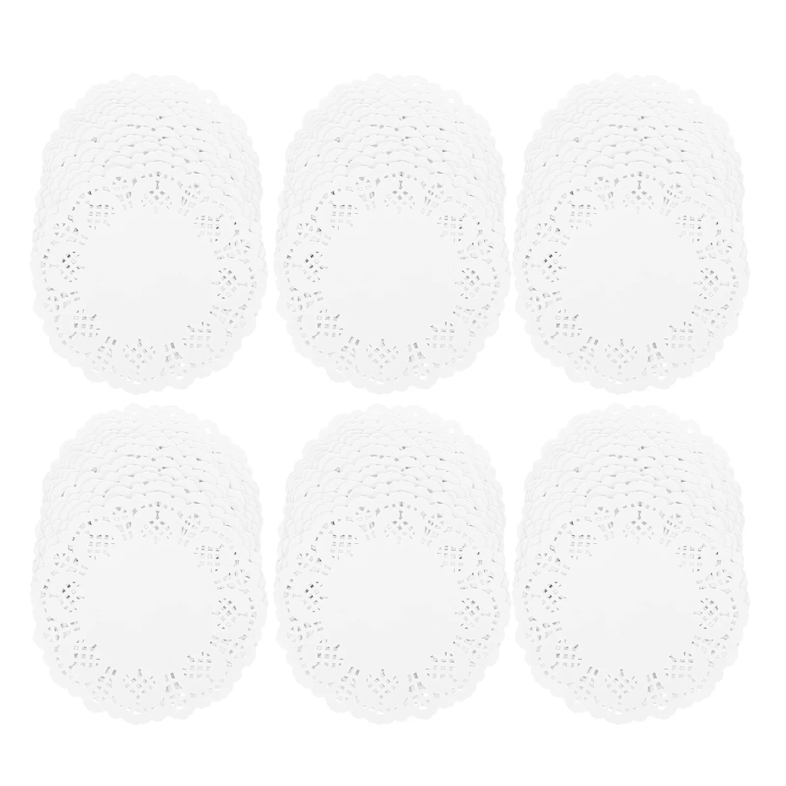 

700Pcs Paper Food Doilies Round Lace Disposable Cake Dessert Placemats 4.5inch Party Tableware Wedding Buffet Decor