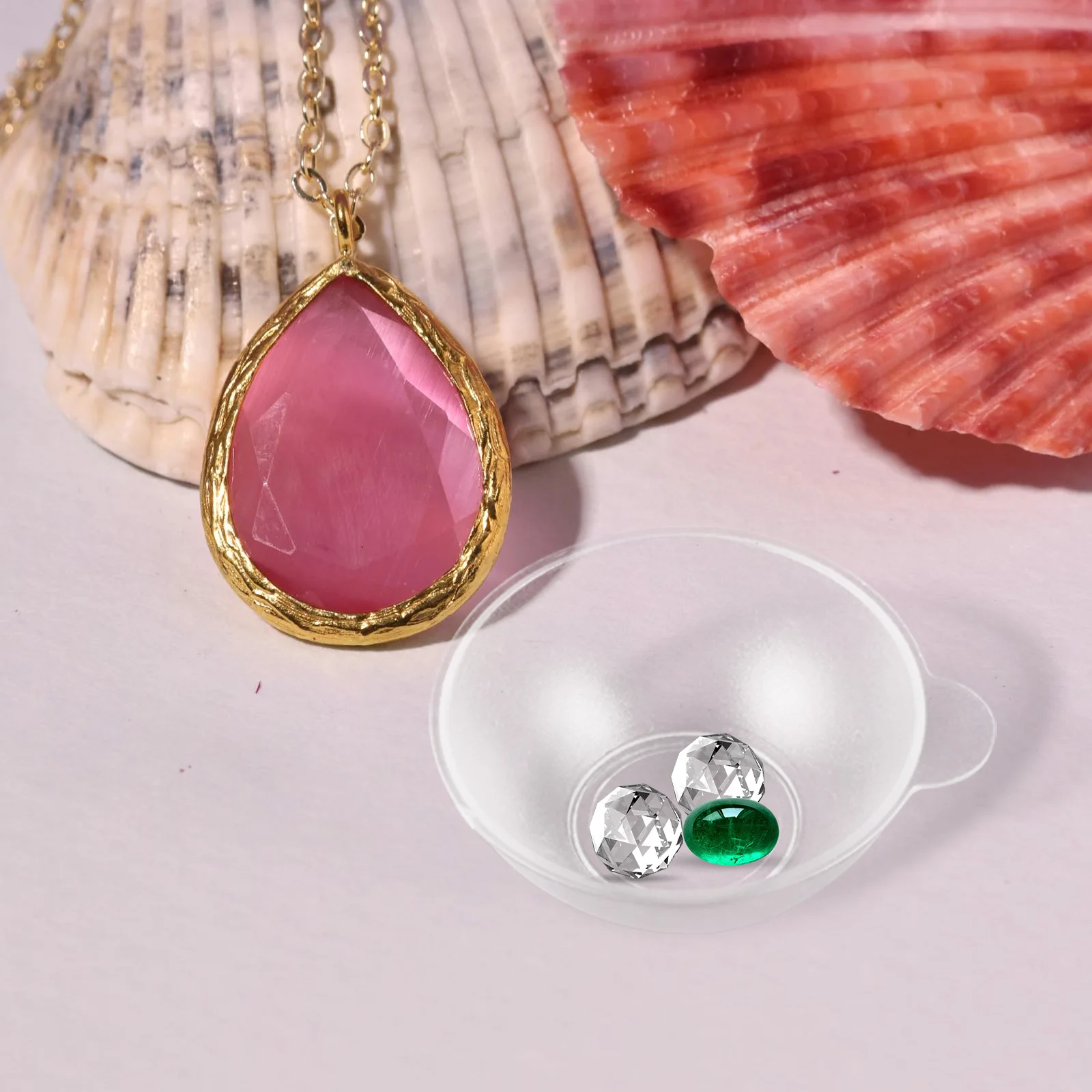 

Diamond Weighing Pan Scale Tray Portable Jewelry Powder Plastic Electronic Trays Kitchen Baker Fruit Shop Mall Weighing Dish