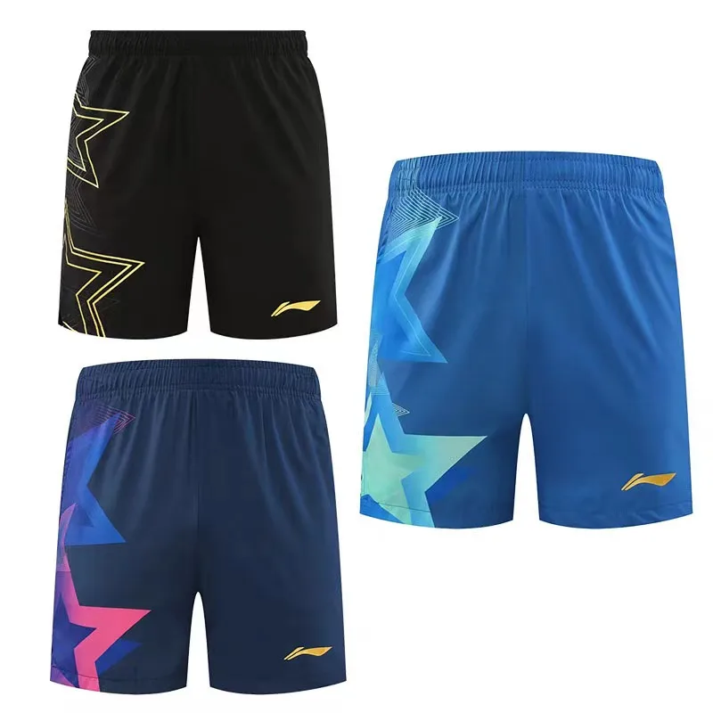 Customized badminton shorts Quick dry breathable light table tennis shorts wicks sweat accept team custom LOGO and name