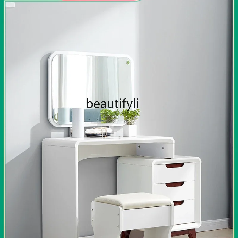 

Dresser Bedroom Modern Minimalist Makeup Table Retractable Furniture