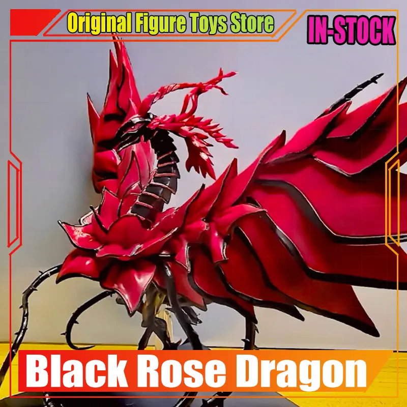 

In Stock Original Yu-Gi-Oh! Official Card Game Black Rose Dragon Monsters Legion Anime Figure Model Collector Ornament Toy Gift