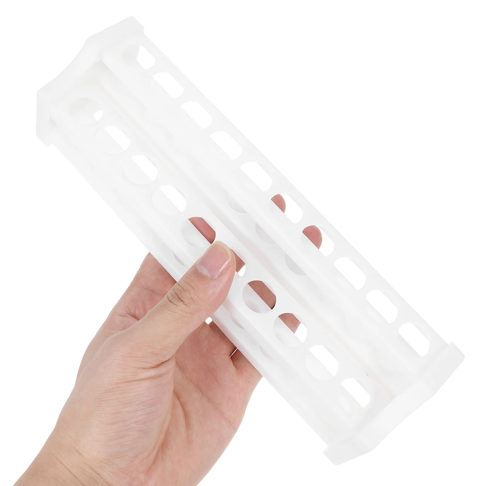 

20-Hole Detachable Plastic Test Lab Tube Pipette Holder Caulk Organizer Storage Stand For Laboratory Workshop Garage