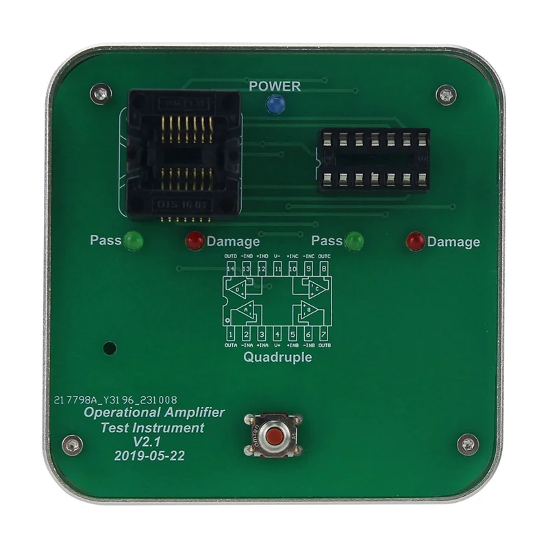 

B37B-OAT-100 4-Channel Operational Amplifier Tester High Precision OP AMP Testing Instrument For Electronic Professionals