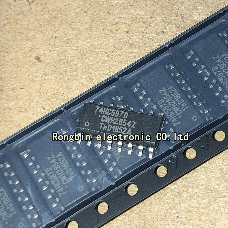 10PCS Chip 74HC597D 74HC597 SOP-16 logic chip