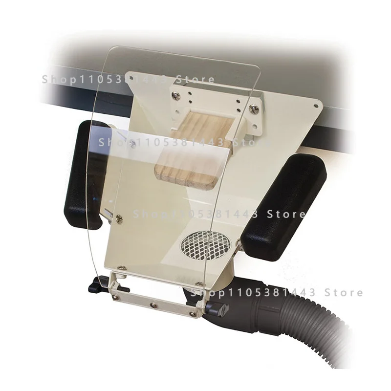 Shield Arm Rests GRS Mount Bench Pin for Jewelry Making Engraving Tool Fishmouth Dust Collector