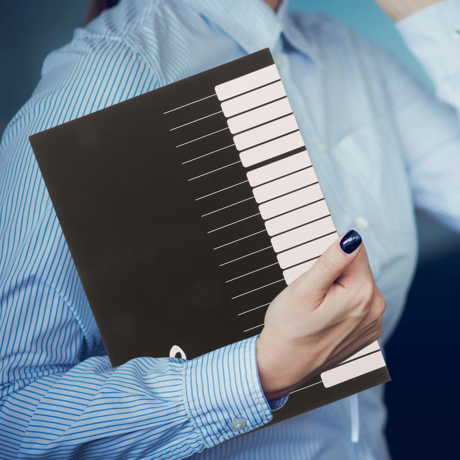 

10Pcs Five Manuscript Notebook Portable Staff Paper Book for Creative Guitar Piano Music Composition Practice