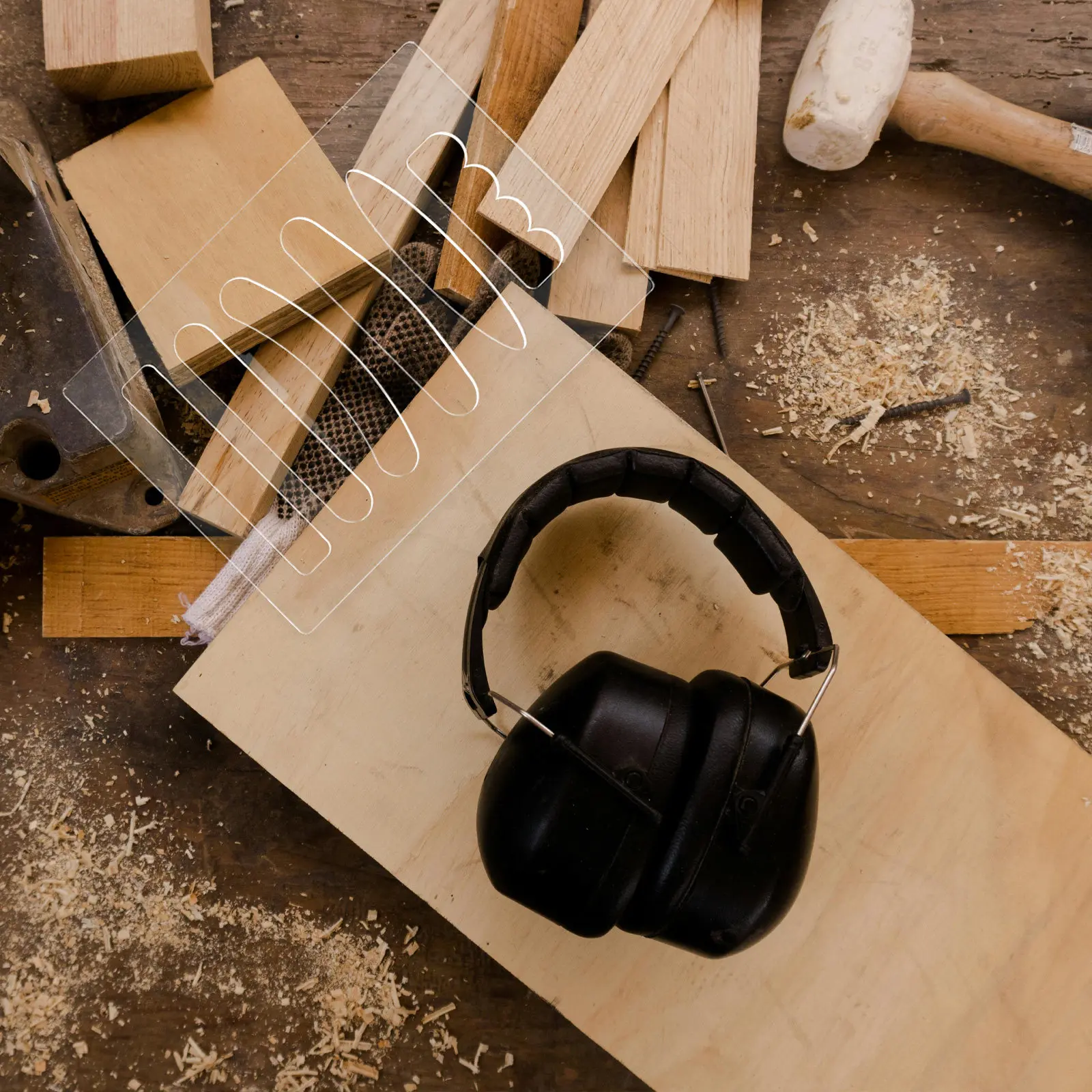 Woodworking Kitchen Projects - قالب مقبض لوح تقديم الطعام الشفاف