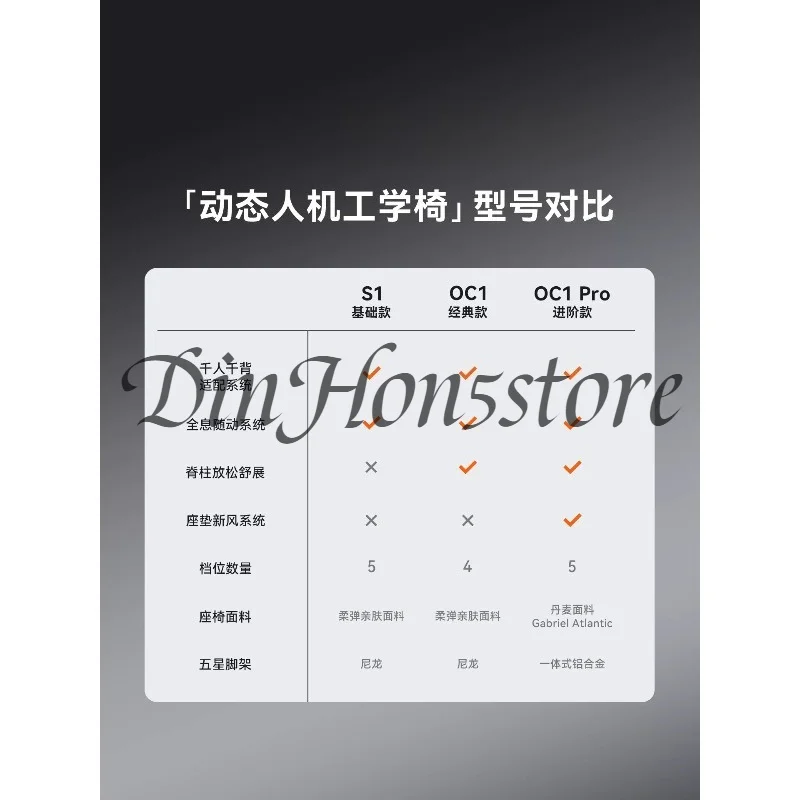 Relaxed dynamic ergonomic chair s1 ergonomic office chair