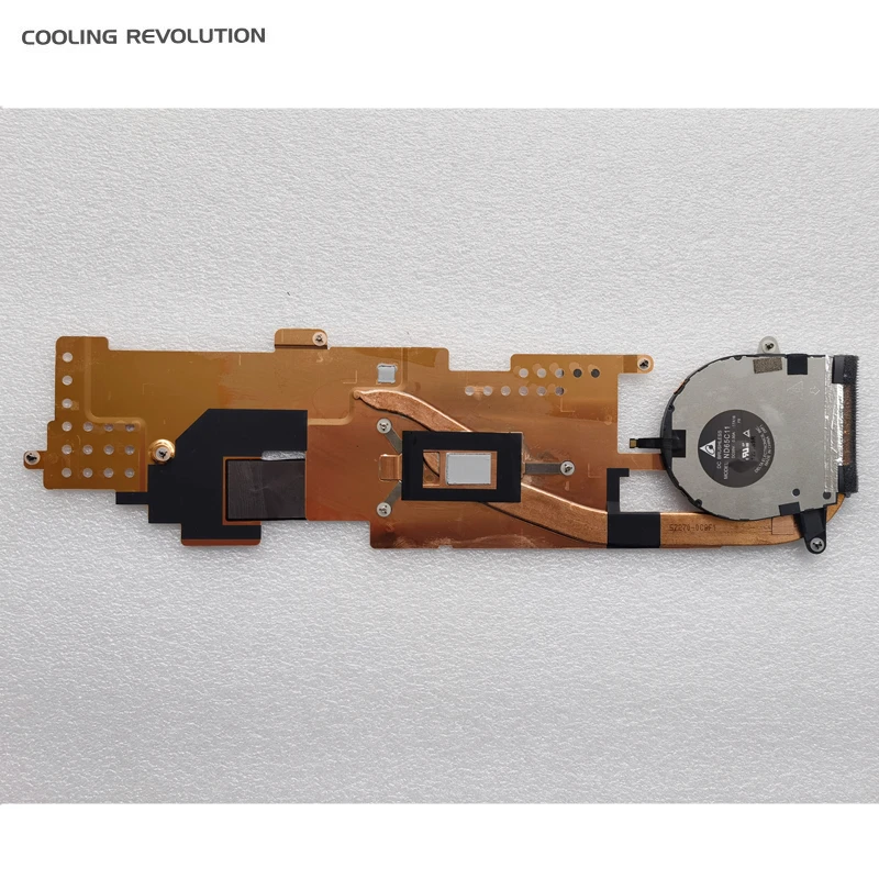 Imagem -02 - Laptop Cpu Cooler para Lenovo Thinkpad Ventilador Dissipador x1 Tablet Gen 20kj 20kk Fru: 01aw891 Nd65c1117a16 At148001dt0 Novo