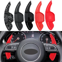 Audi A3 A4 için araba direksiyon vites Paddle uzatma A5 A6 A7 A8 Q3 Q5 Q7 TT S3 R8 MK2 S5 Shifting Paddle Paddle