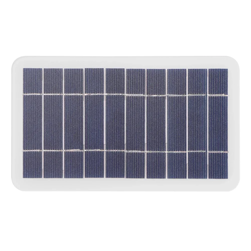 Panel Solar de 5/6V 1/1.5/2W 400mA, Sistema Solar para Cargador de Batería de Teléfono Celular, Salida USB para Cargadores de Teléfonos Móviles