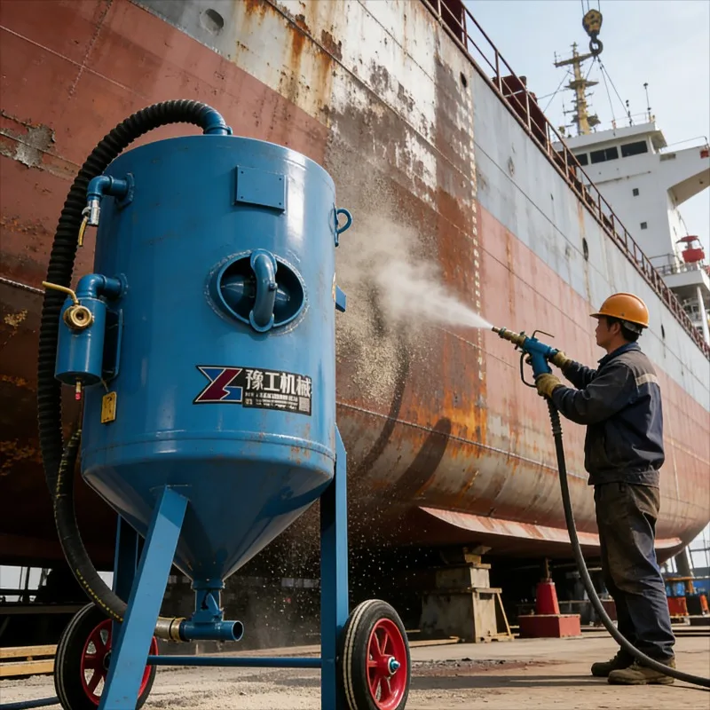 Customized Portable Sand Blaster Adjustable Sandblaster Pneumatic Air Gun Rust Remover Paint Stripper for Metal Work