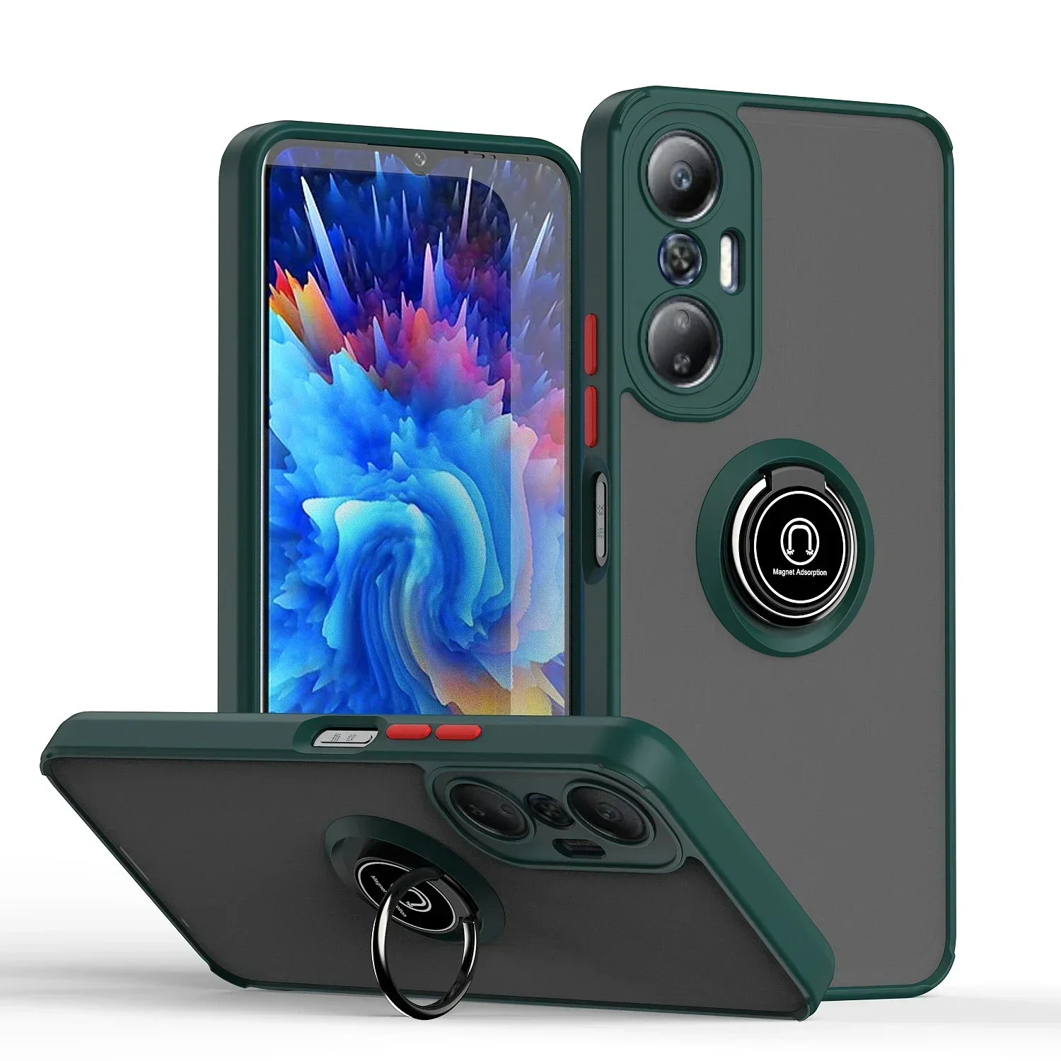 360 Rotation Bracket Case Funda for Infinix Hot 20S Vehicle Magnetic Case Infinix Note 12 G96 Phone Fundas Infinix Hot 11S NFC