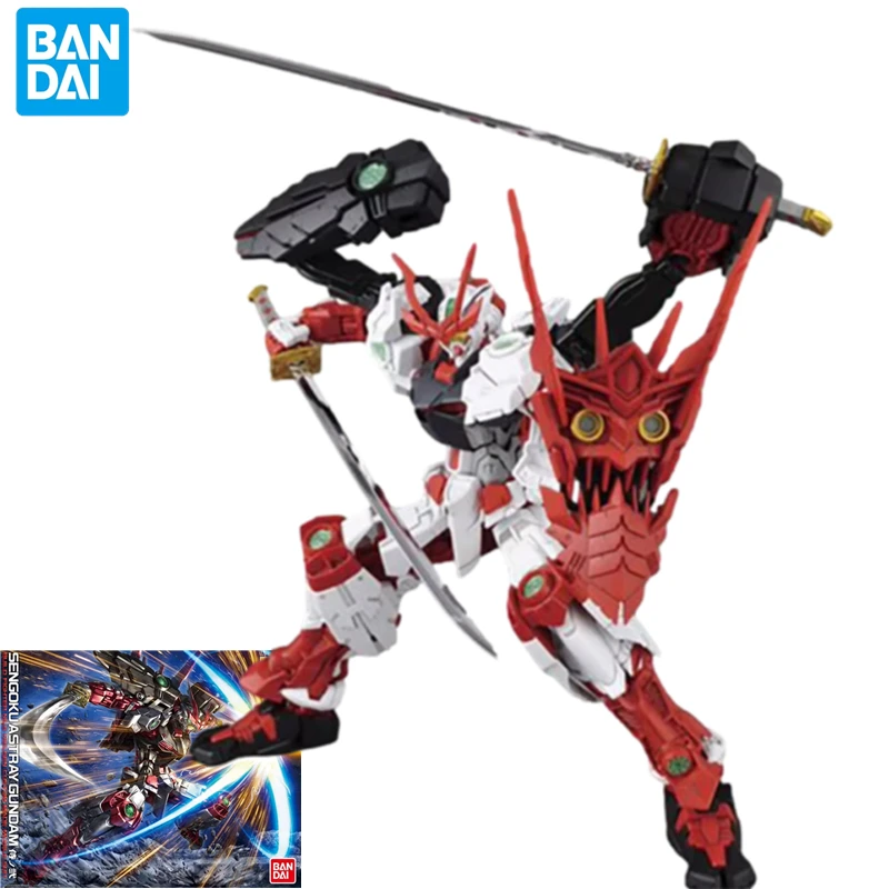 Bandai MG Sengoku Astray Gundam Model Mobile Suit Action Figure Children's Toy Anime Peripheral Collection Christmas Gift