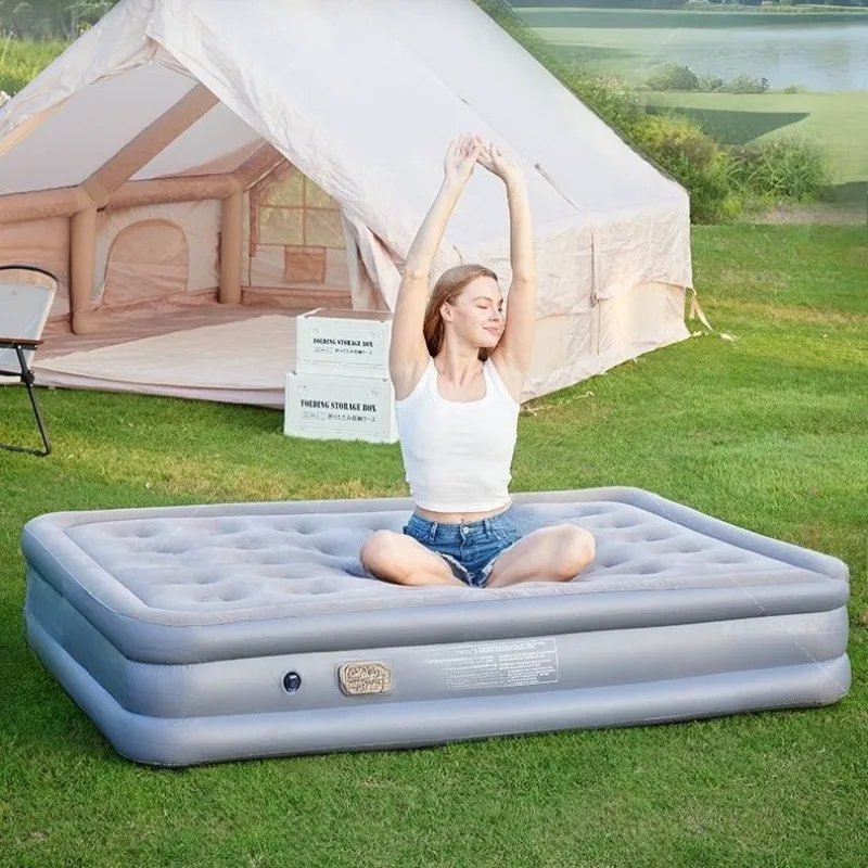 

Relaxing Automatic Inflation Mat Afternoon Nap Heightened Outdoor Mat Convenient Multifunctional Large Area Camping Supplies