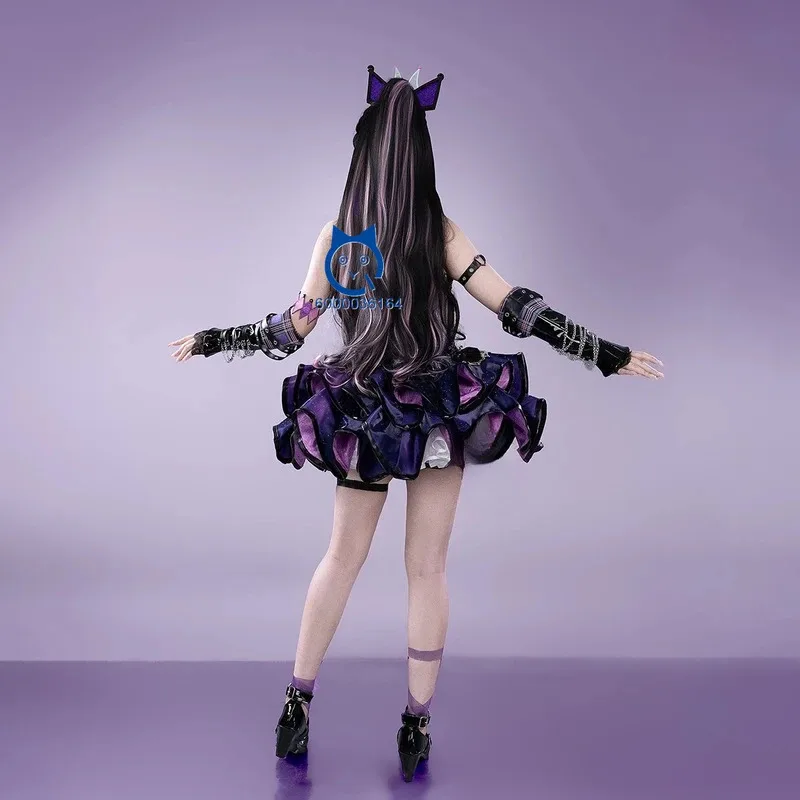Игра Naraka: Bladepoint, карнавальный костюм, аниме Тесса, высокое качество, милое фиолетовое платье для ролевых игр для женщин, наряд Comic Con для взрослых