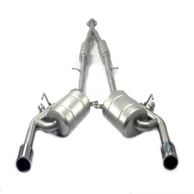 Catback Exhaust System Full Dual Muffler For INFINITI Q50 Pipe