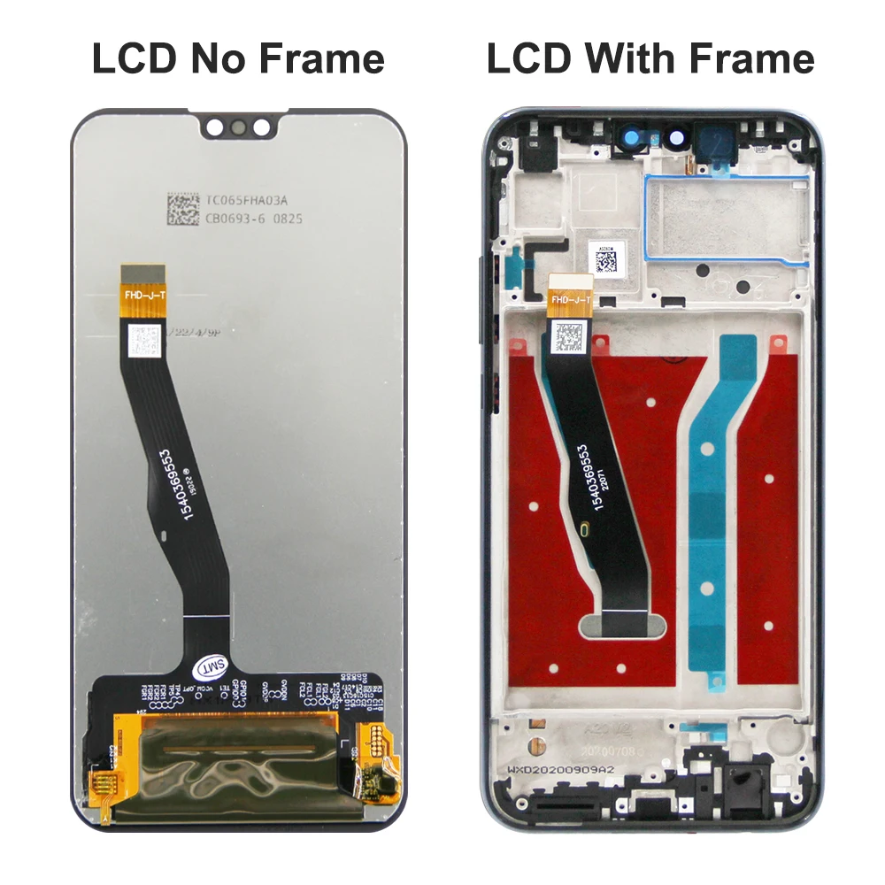 For HUAWEI Y8S 6.5\'\'For Y8s JKM-LX1 JKM-LX2 JKM-LX3 LCD Display Touch Screen Digitizer Assembly Replacement