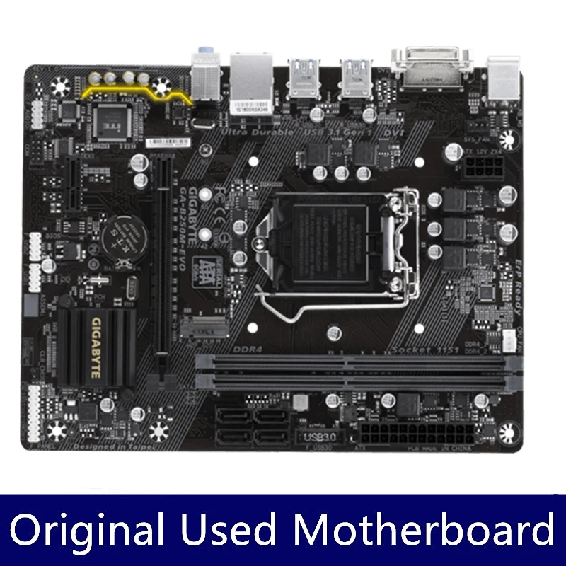 GIGABYTE GA-B250M-EVO B250M-EVO Motherboard B250 LGA1151 Micro ATX DDR4 Desktop Board