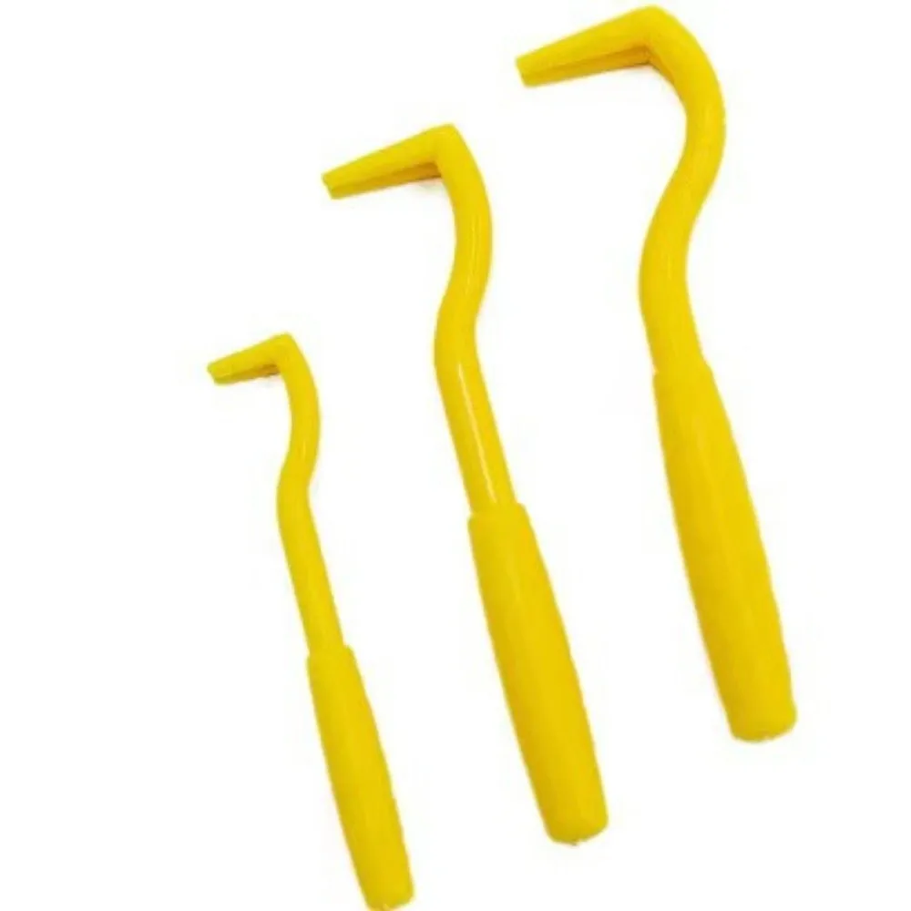 3Pcs Scratching Hook Flea Remover Hook Insect Clips Plastic Tick Remover Tweezer Pet Mite Extractor Pet Cleaning