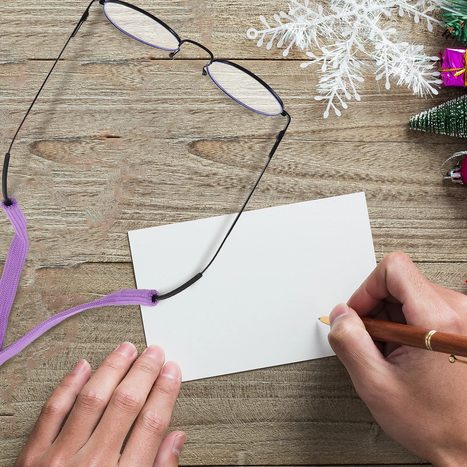 5Pcs Glasses Lanyards Wear-Resistant Adjustable Eyeglass Holder Anti-Lost Portable Sunglasses Strap Practical Accessory