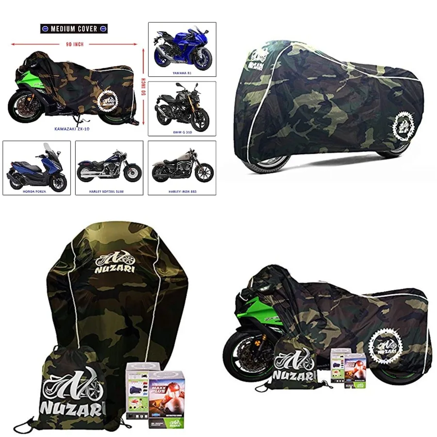 

Heavy Duty Motorcycle Cover - Outdoor Bike Storage Motorcycle Covers - Motorcycle Cover Waterproof Outdoor - Dirt Bike Covers